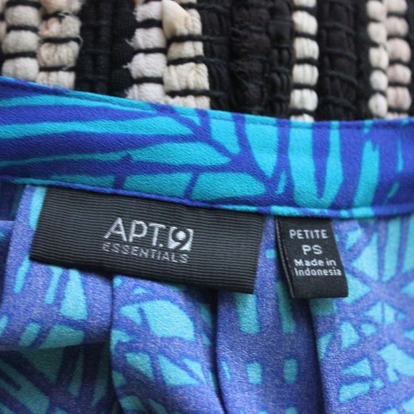 Apt 9 Sleeveless button down blouse Petite Small - Picture 11 of 11